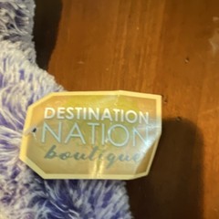 Destination Nation Boutique Purple Sloth Plush 14-24in Washable 2010