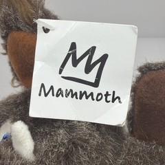 Aurora Woolly Mammoth Plush Stuffed Animal 13″ Brown Furry Prehistoric NWT