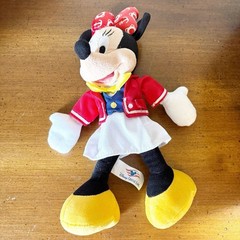 Disney Cruise Line Minnie Mouse Plush Stuffed Animal Doll, Small 6-14 in (2017)