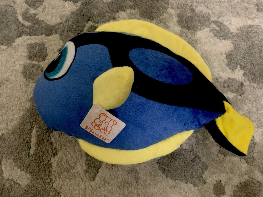 Blue Tang Fish Plush Fiesta 2017 12” New with Tag Tilly Royal Dory Finding Nemo