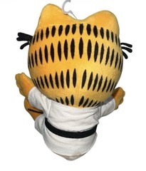 Garfield Karate Plush Toy Stuffed Animal Doll 9″ Orange White Outfit Plush