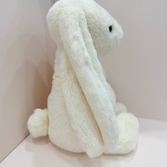 JELLYCAT Amuseable Large Bashful Cream Bunny Fluffy Plush Doll Gift Toy 12.2in