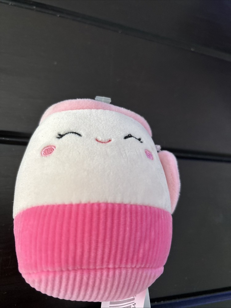 Squishmallows Emery 3” 3.5” Latte Coffee Espresso Toy