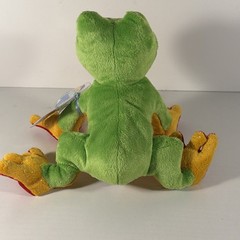 Webkinz Tree Frog With Code Sealed Tags Green Yellow Plush New Unused