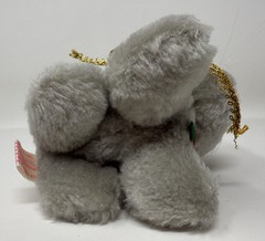 Russ Berrie Kitty Cat Holiday Holly Berry Ground Nutshell Plush Stuffed Toy 5”