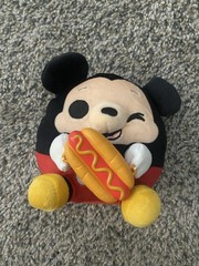 Zuru Disney Snackles 2025 Series 1 Plush Stuffed Animal Mickey Mouse 6-inch