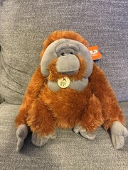 Wild Republic Cuddlekins 12” Orangutan Plush New W/ Tag Cheyenne Mountain Zoo