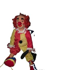 Vintage Homie The Clown Plush In Living Color 24″ Doll 90s 1992 Comedy TV