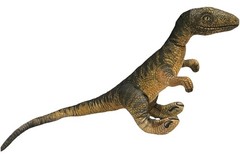 RARE Vintage 1992 Jurassic Park Dakin Plush Stuffed Dinosaur Velociraptor Amblin