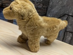 Vtg Douglas Cuddle Toys Golden Retriever Puppy Dog Plush Bella Older TAG 14″