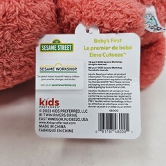Sesame Street Elmo Baby’s First Cuteeze Plush Stuffed Animal for 0-24 Months