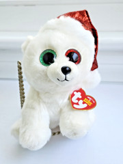 Ty Beanie Boo OSLO Polar Bear 7″ NEW MWMTs Plush Toy 2019 Hang & Tush Tags