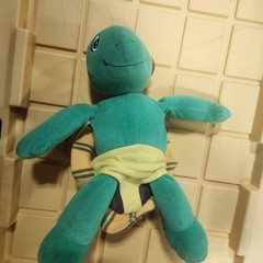 VINTAGE Talking Franklin Turtle 14” Plush Kidpower Nelvana Stuffed Works P21#1