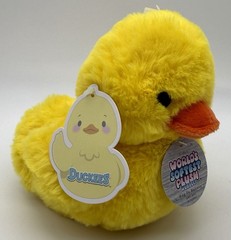 NWT World’s Softest Plush Wubbees Duckees “Daisy” the Yellow Duck 8” Plush Toy