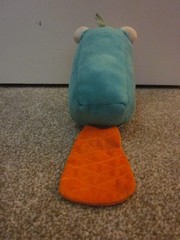 Disney Phineas and Ferb 9″ Plush Figure Perry the Platypus USA SELLER