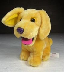 Vintage Lisa Frank 1990s Casey Golden Retriever Lab Puppy Dog Plush 24K
