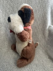 Superior Toy And Novelty Brand Mid-Century Vintage Stuffed Dog