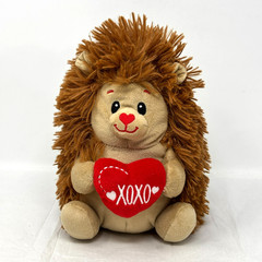 AMERICAN GREETINGS Hedgehog 8″ Plush XOXO Red Heart Love Stuffed Animal Toy