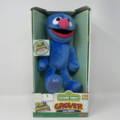 Sesame Street Pal Of The Month Collectible Grover July 2000 NIB Vintage
