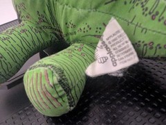 Vintage 1992 Applause Determined Productions Green Dinosaur Apatosaurus