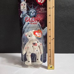 Ty Glory Bear with Patriotic Stars