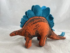 Applause Stegosaurus Stuffed Dinosaur Animal 9.5″ Long Vintage 1992