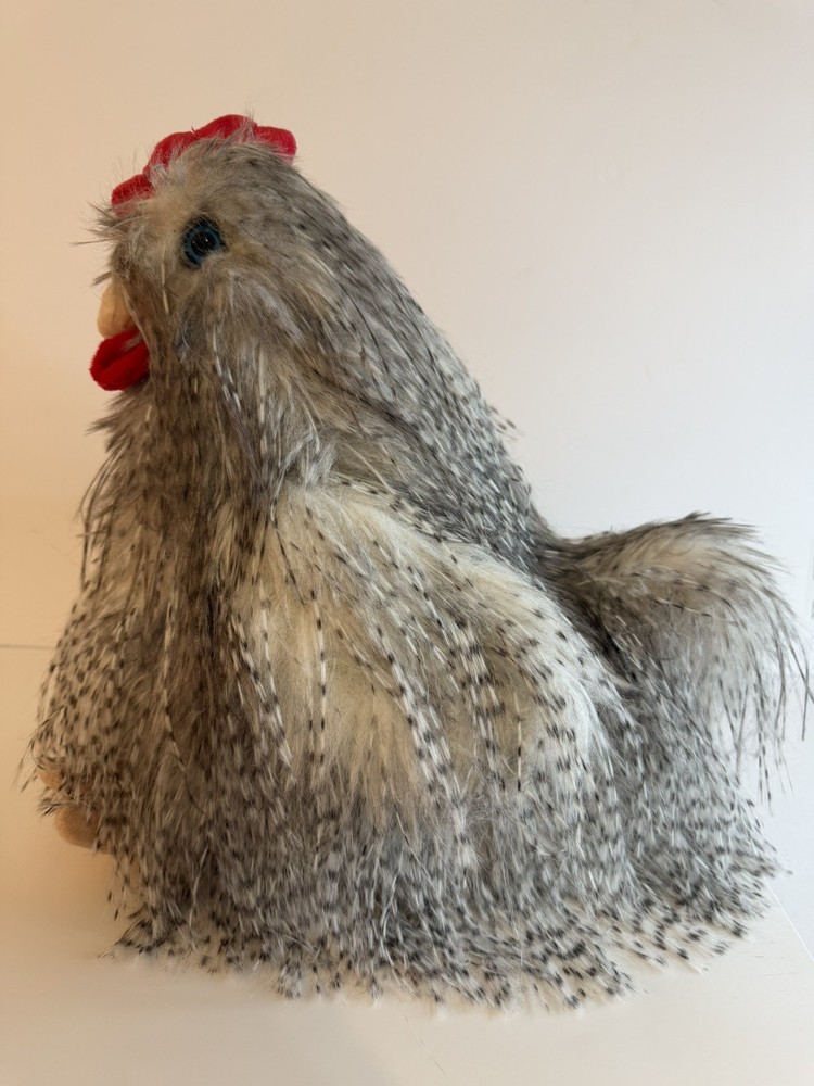 Walmart Way To Celebrate! 14” Shaggy Rooster Soft Plush Pre-Owned