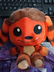 Wetmore Forest Snuggle -Tooth (Fall) Pop! Plush FunKo RARE Orange