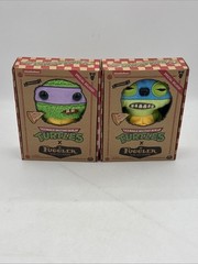 New FUGGLER Lot OF 2 Teenage Mutant Ninja Turtle Funny Ugly Monster TMNT LEO DON