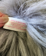 Vintage Plush 1992 Tyco Kitty Kitty Kittens Purring Persian Gray – White Face