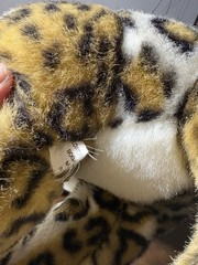Jaguar Stuffed Animal Realistic Plush Toy Leopard Big Cat 30”