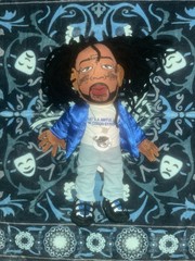 ALOCS X 03 GREEDO Plush Doll (14-24 in) Blue Jacket, White Tee, Light Blue Jeans