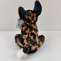 African Wild Dog Calico Hyena Plush Stuffed Animal Destination Nation Aurora