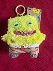 New Fuggler Ugly Monster Metal Keyring Keychain Plush 5″ SPONGEBOB SQUAREPANTS