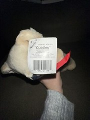 Nicole “Cuddles” Jointed Teddy Bear Stuffed Plush Toy w/ Bow