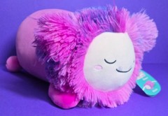 Squishmallows Sleepamallows Woxie the Pink Purple Bigfoot Yeti Sasquatch 8″ NWT