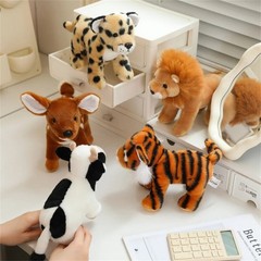 Lion 8 Inch Stuffed Animal Plush Toys Toddler Soft Dolls Kids Gifts