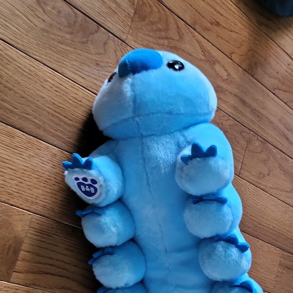 Build-A-Bear Workshop Blue Tardigrade Stuffed Animal Soft Plush Washable 2023