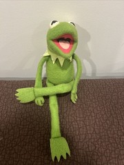 Muppets Vintage 1976 Fisher Price #850 Kermit the Frog 18” Stuffed Jim Henson
