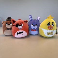 Five Nights at Freddy’s Squishmallow Jazwares Plush Complete Set of 4 W/ Tag
