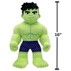Marvel Spidey and His Amazing Friends My Friend 16 inches, 16 Inch – Hulk