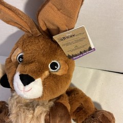 Bear Factory Rabbit Bunny Plush Lovey NEW With Tags – Unstuffed Flat Plush