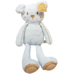 Animal Adventure Puppy Dog Plush 15″ Blue Stuffed Animal Soft Toy Baby Lovey