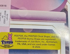 Peeps Marshmallow Bunnies 4 Count and Tie Dye Plush Bunny Gift Set Frankford