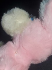 RARE Vintage Francesca Hoerlein 1982 Franland FiFi La Femme Bunny Pups Plush Tag