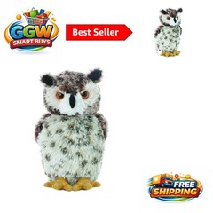 Mini Flopsie 7-Inch Owl Stuffed Animal – Soft & Fluffy Companion for Playtime