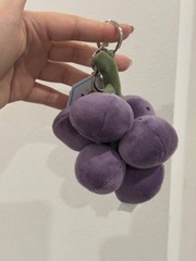 Jellycat Grapes Plush Toy Fabulous Fruit Soft Stuffed Doll Cute Collectible Gift