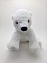 IKEA SNUTTIG White Polar Bear Plush 11” Floppy Soft Stuffed Animal 905.785.39