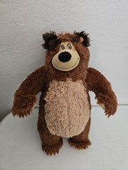 Masha And The Bear Plush Stuffed Animal Brown Tan 13″ Simba Toys