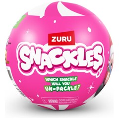 BRAND NEW ZURU Mini Brands Snackles Christmas Mystery Plush Ball
